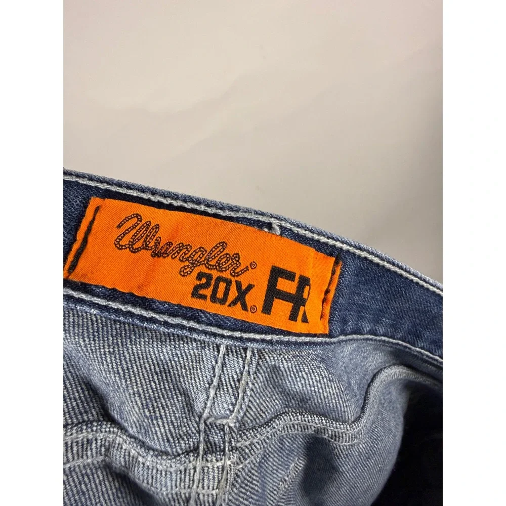 Wrangler 20X FR Flame Resistant Blue Jeans Mens Size 32x32 HRC2 Workwear Denim